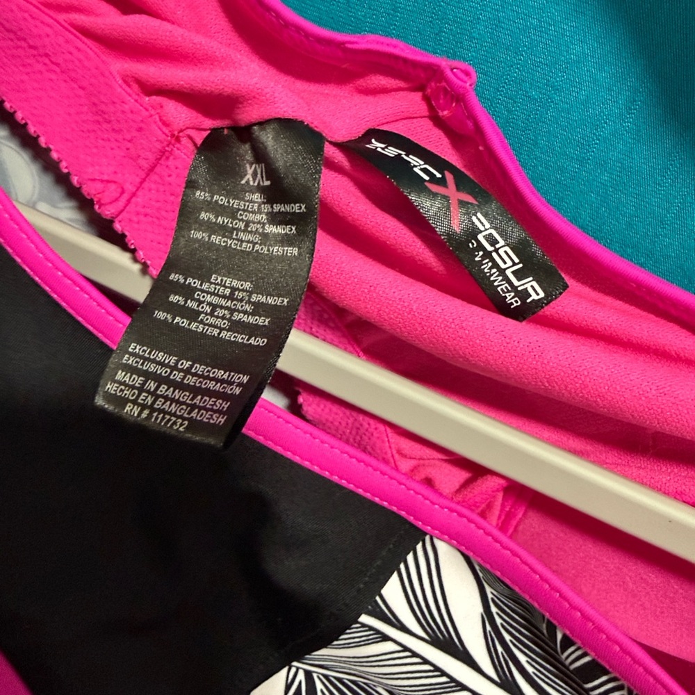ZeroXposur Ladies Scuba Tankini Swimsuit, Swim top and matching swim shorts - Picture 4 of 11
